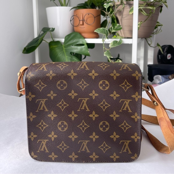 SOLD LOUIS VUITTON VINTAGE CARTOUCHIÈRE MM - Picture 5 of 13